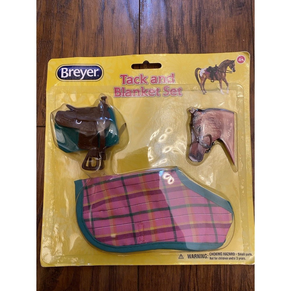 Breyer Tack and Blanket Set Traditional Horse Accessories New Plaid Gift